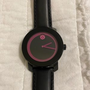 Movada BOLD Breast Cancer Awareness watch